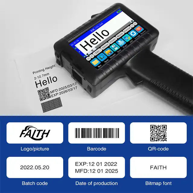 What Is The Difference Between Handheld Inkjet Printer For Metal And Bottles?