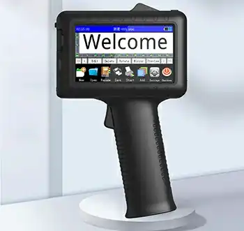 What is a handheld printer?