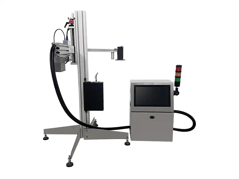 How does the DOD Printer switch between small batches and many SKUs quickly?