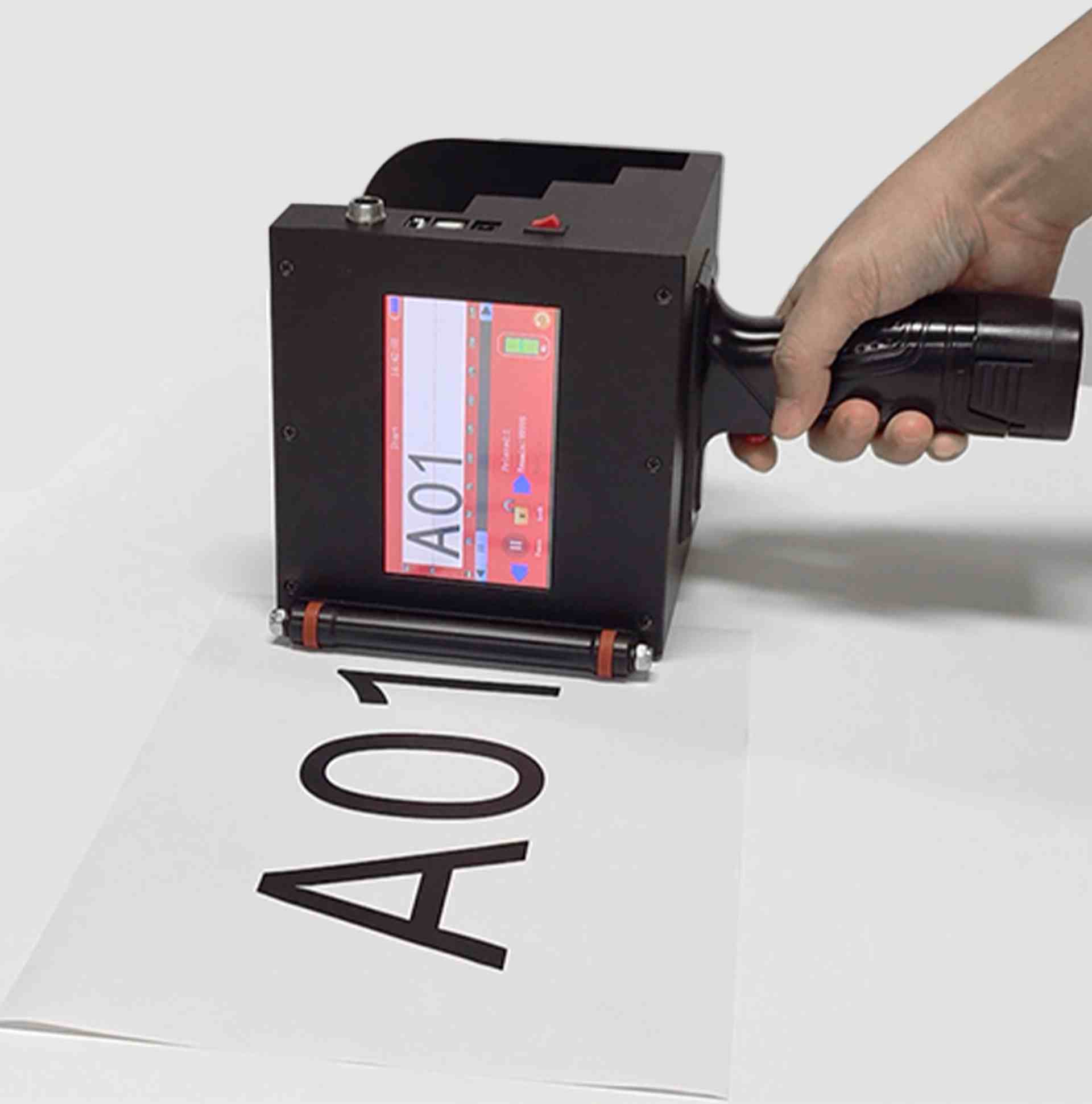 China Customized Free Sample Handheld Inkjet Printer For Plastic ...